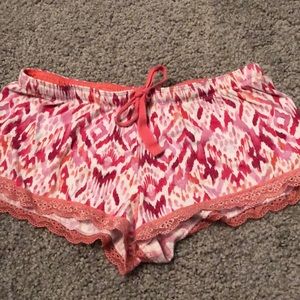 PJ Salvage Pink Pajama Shorts